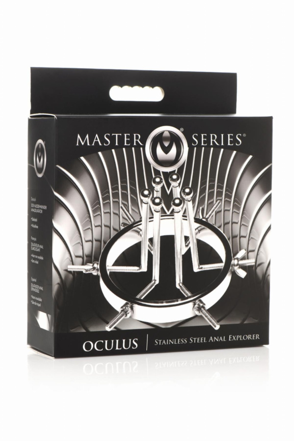 Анальний розширювач Master Series Oculus Stainless Steel Anal Explorer фото 9