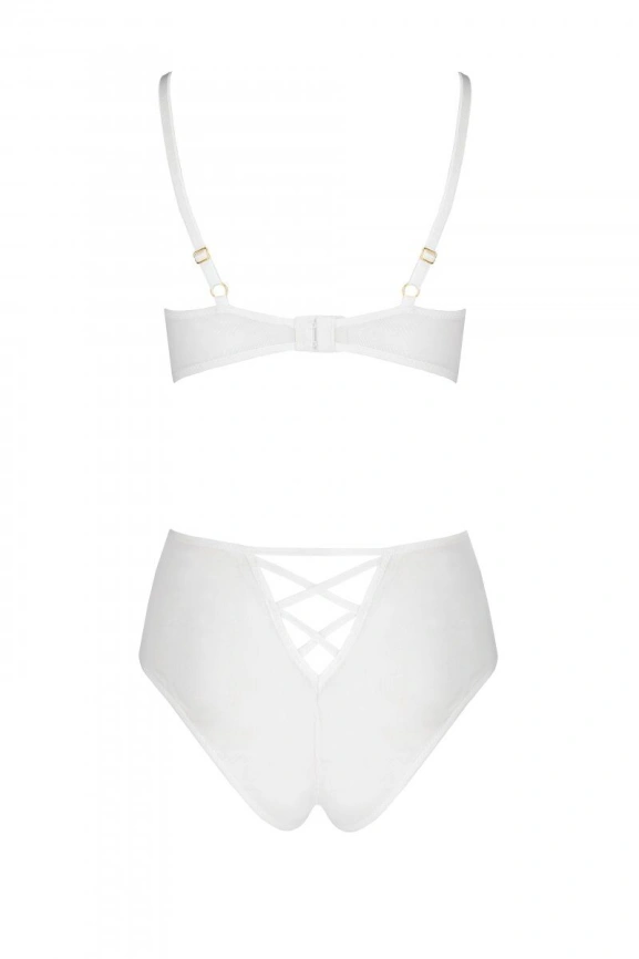Эротический комплект с рисунком Passion LOVELIA BIKINI XXL/XXXL, white фото 6