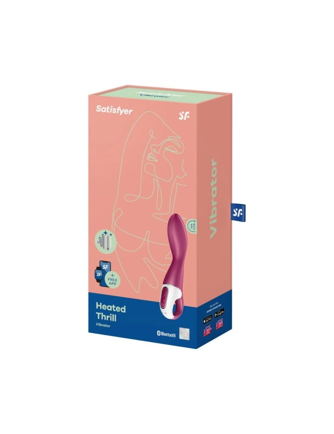 Смарт вибратор точки G Satisfyer Heated Thrill с функцией подогрева фото 4