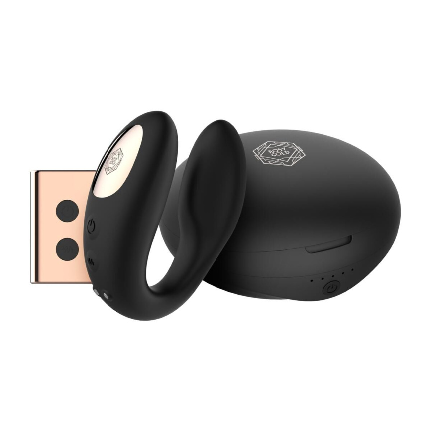 Вібратор для пар Rosy Gold - Remote Control Couple Vibrator фото 1