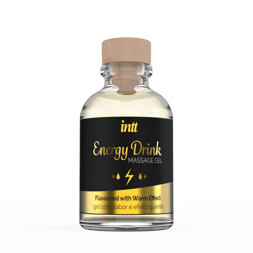 Масажний гель для інтимних зон Intt Energy Drink (30 мл) розігрівальний фото 2