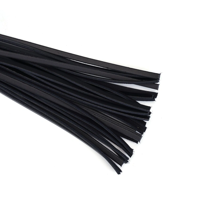 Флоггер Liebe Seele Wine Red Studded Flogger, натуральная кожа фото 4