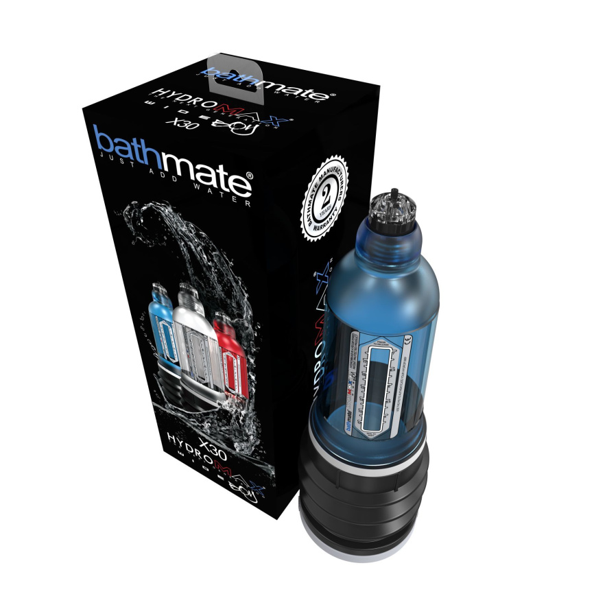Гідропомпа Bathmate Hydromax 7 WideBoy Blue, для члена довжиною від 12,5 до 18 см, діам.до 5,5 см фото 4