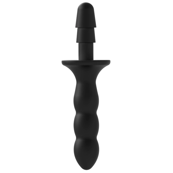 Держатель-рукоять Doc Johnson с креплением Vac-U-Lock - Black Handle для игрушек фото 1