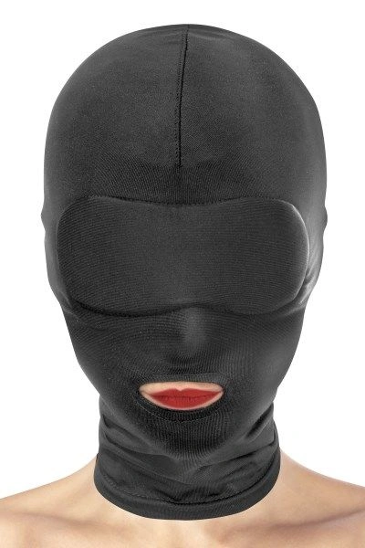 Капюшон для БДСМ с открытым ртом Fetish Tentation Open Mouth Hood фото 1