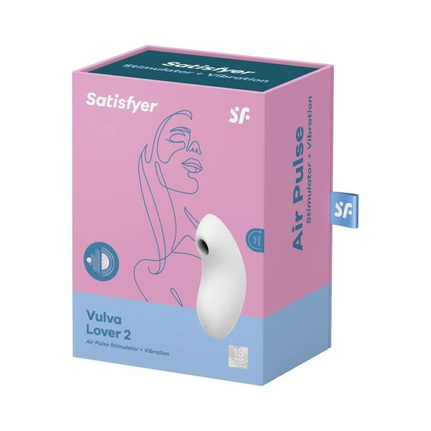 Вакуумный вибратор Satisfyer Vulva Lover 2 White фото 4