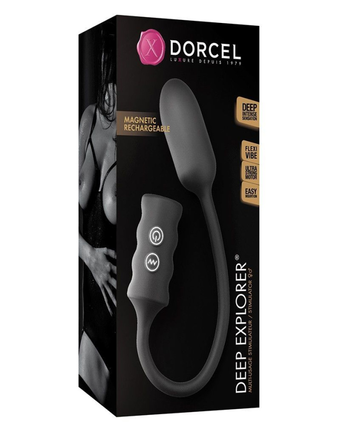 Виброяйце Dorcel Deep Explorer, підходить для вагінальної та анальної стимуляції, потужне фото 6