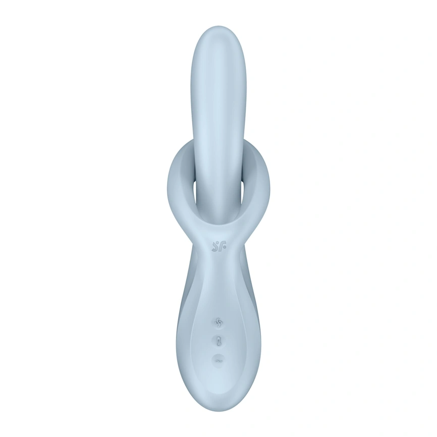 Вибратор с ротацией Satisfyer Heat Flex 4 Blue, подогрев до 39°C фото 5