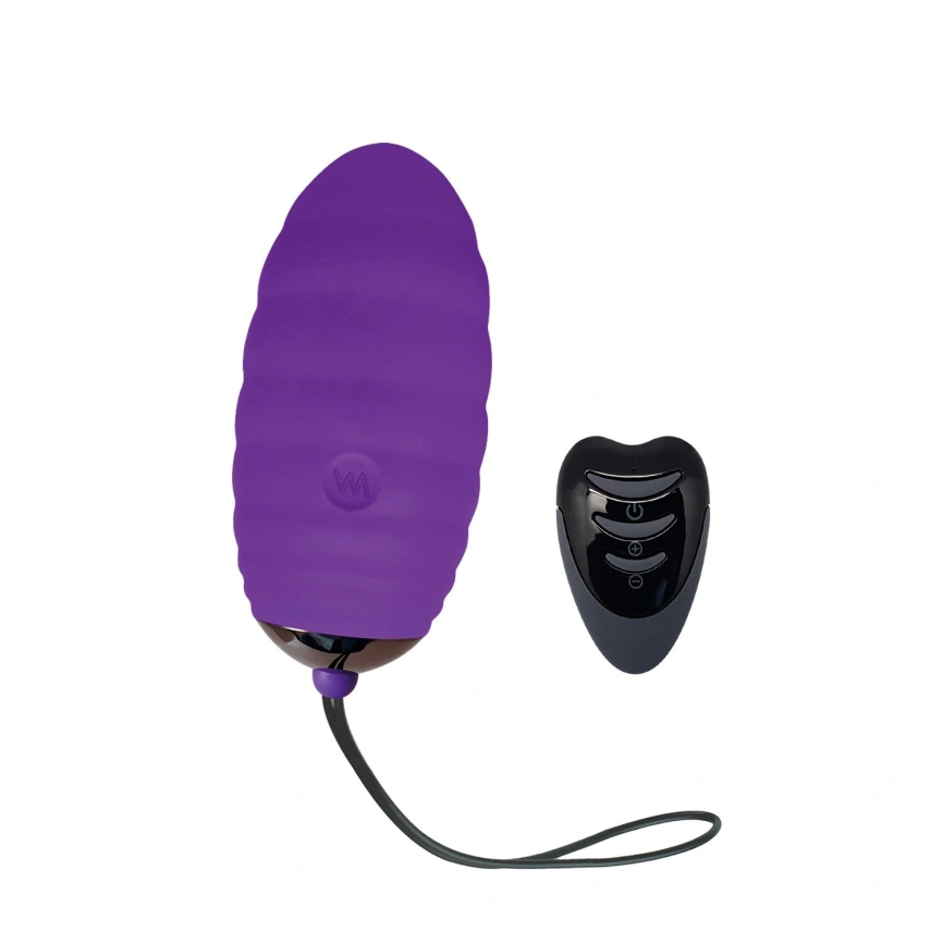 Виброяйцо Adrien Lastic Ocean Breeze 2.0 Purple, пульт ДУ, очень мощный мотор, 10 виброрежимов фото 2