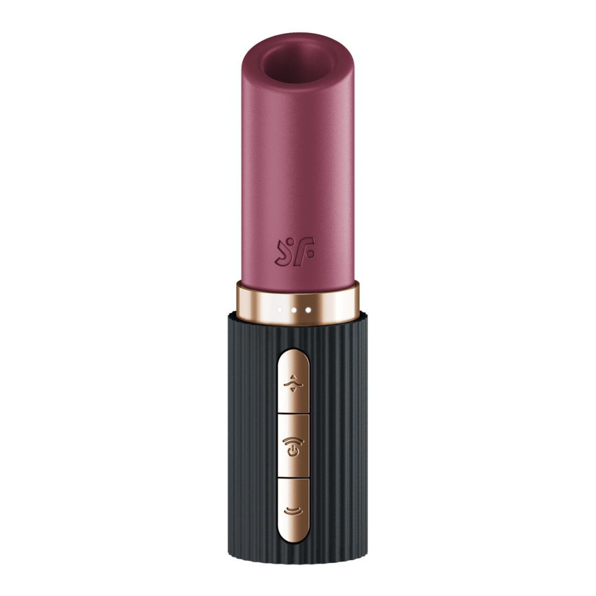 Вакуумний стимулятор Satisfyer Deep Kiss, магнітна технологія 3D Air Pulse, 30 режимів, кришечка фото 1