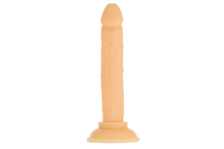 Фалоімітатор ADDICTION Tino 5.25″ Silicone Dildo, присоска, діаметр 1,9 см, віброкуля в подарунок фото 3