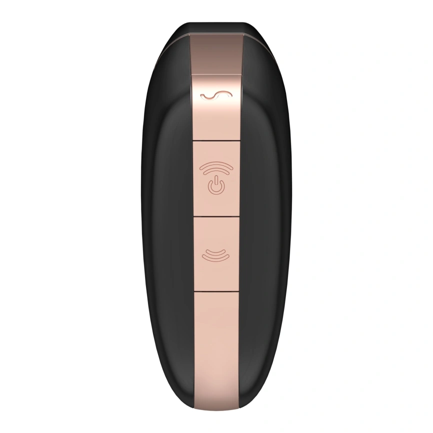 Вакуумный клиторальный стимулятор Satisfyer Love Triangle Black с управлением через интернет фото 5