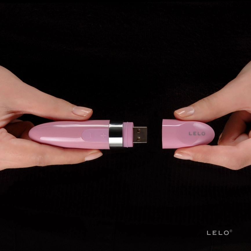 Шикарная вибропуля LELO Mia 2 Petal Pink, 6 режимов, мощные вибрации, водонепроницаемая фото 6