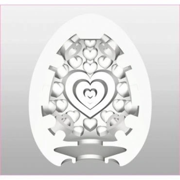 Мастурбатор-яйцо Tenga Egg Lovers (сердечки) фото 6