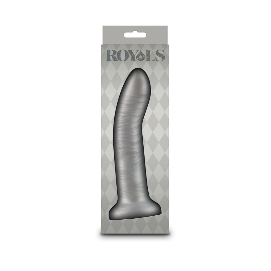 Дилдо NS Novelties Royals - 7" Charlie - Metallic Champagne фото 3