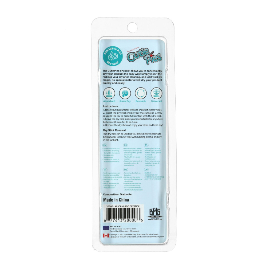 CutiePies – Absorb-O-Rod Dry Stick фото 5