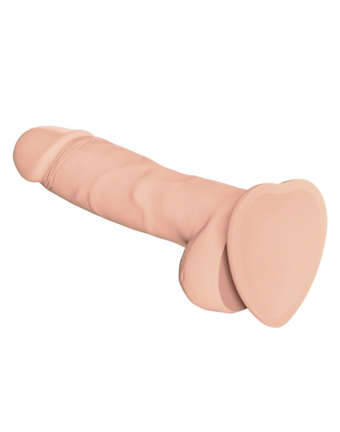 Реалистичный фаллоимитатор Strap-On-Me SOFT REALISTIC DILDO Vanilla - Size L фото 2