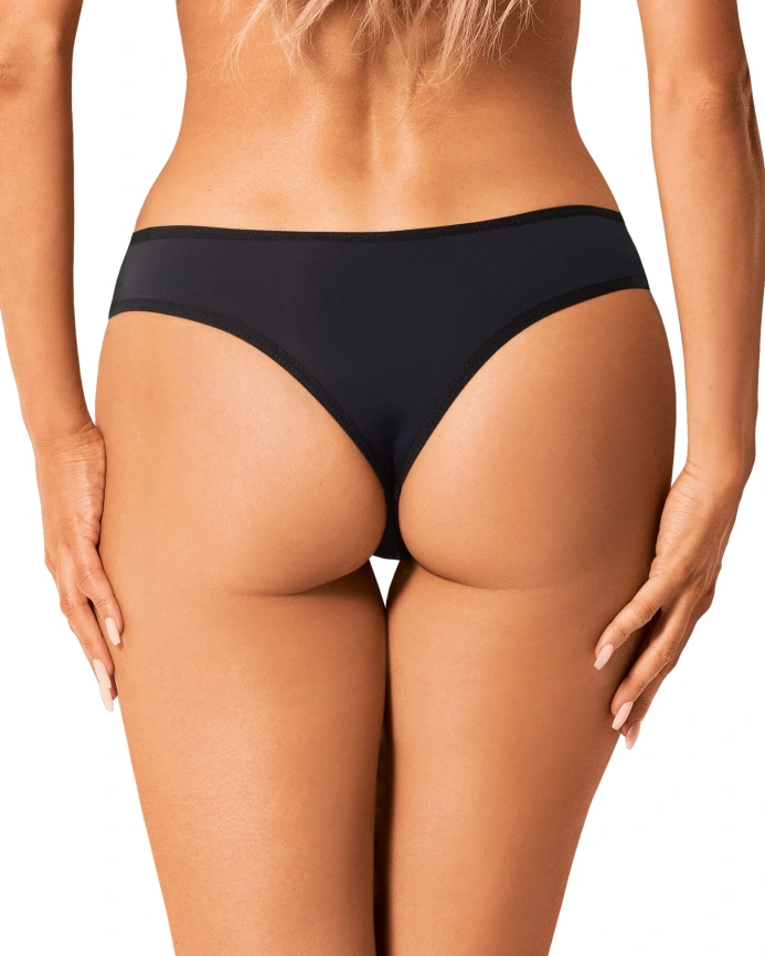 Сетчатые трусики под омбре Obsessive Bella Rou panties XS/S фото 4