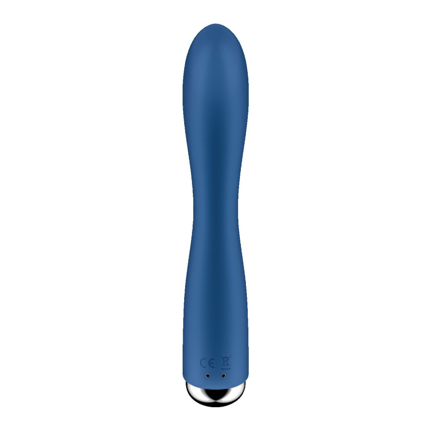 Вібратор-кролик з ротацією Satisfyer Spinning Rabbit 1 Blue, 3 мотори фото 4