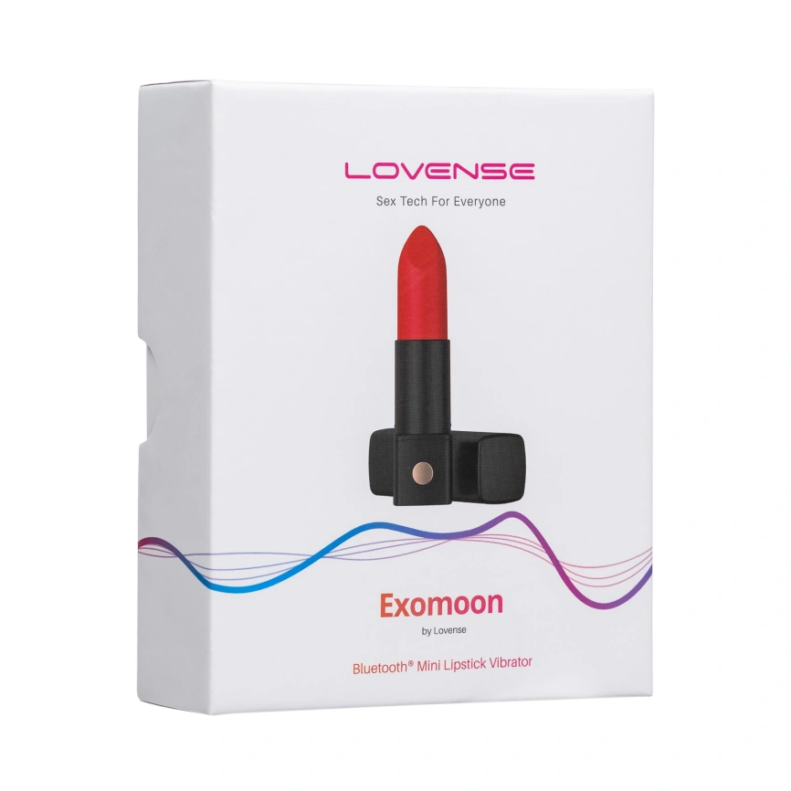 Вибратор-помада Lovense Exomoon, работает через приложение фото 7