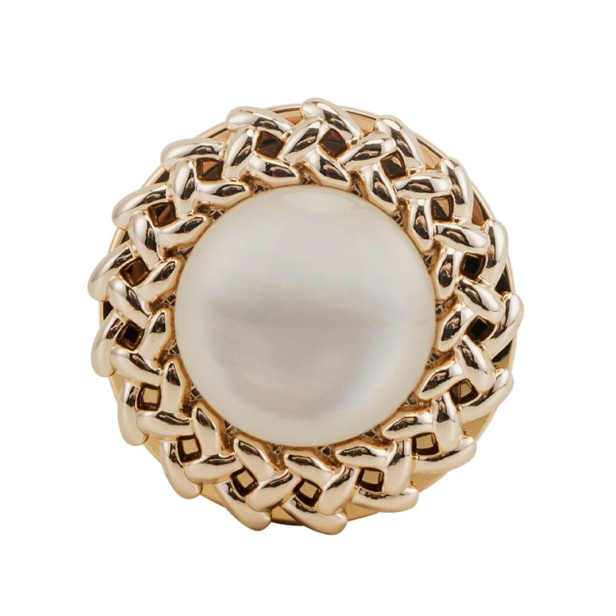 Металлическая анальная пробка LOCKINK SEVANDA Pearl Pear-shape Anal Plug, с искусственной жемчужиной фото 6