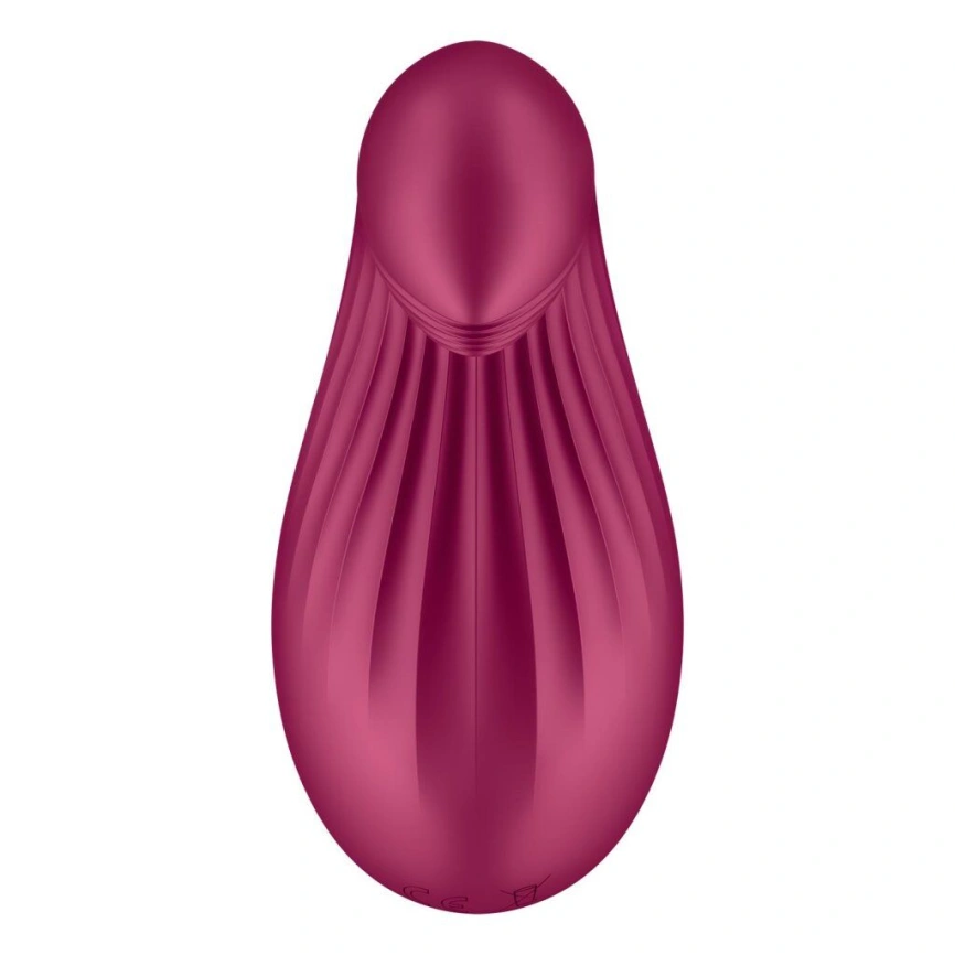 Вибратор Satisfyer Dipping Delight Berry, 2 мотора, гибкий кончик фото 5