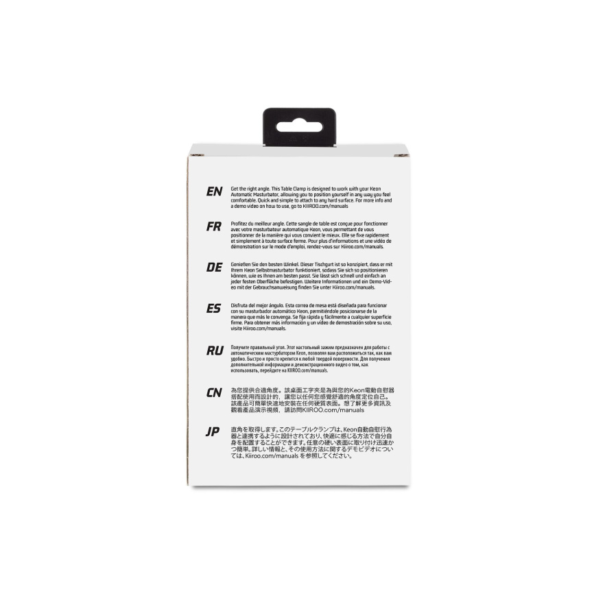 Кріплення на стіл для мастурбатора Kiiroo Keon Table Clamp, регулюється кут нахилу фото 9
