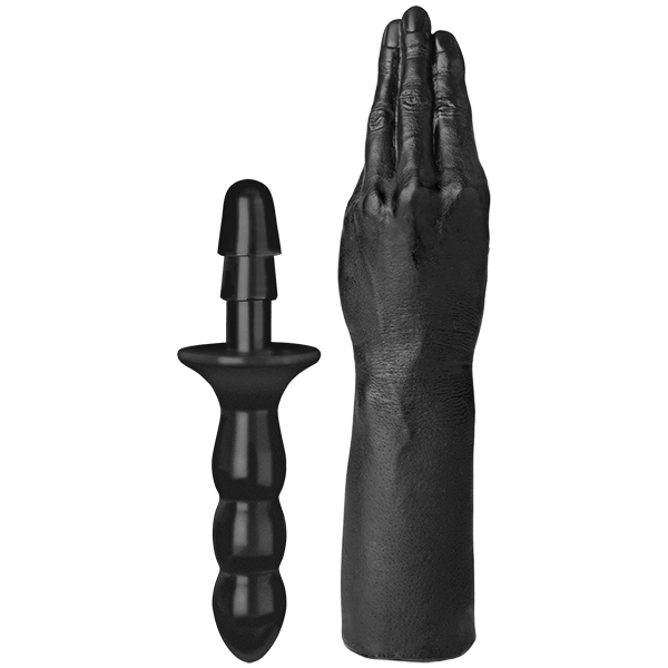 Рука для фістингу Doc Johnson Titanmen The Hand with Vac-U-Lock Compatible Handle, діаметр 6,9 см фото 1