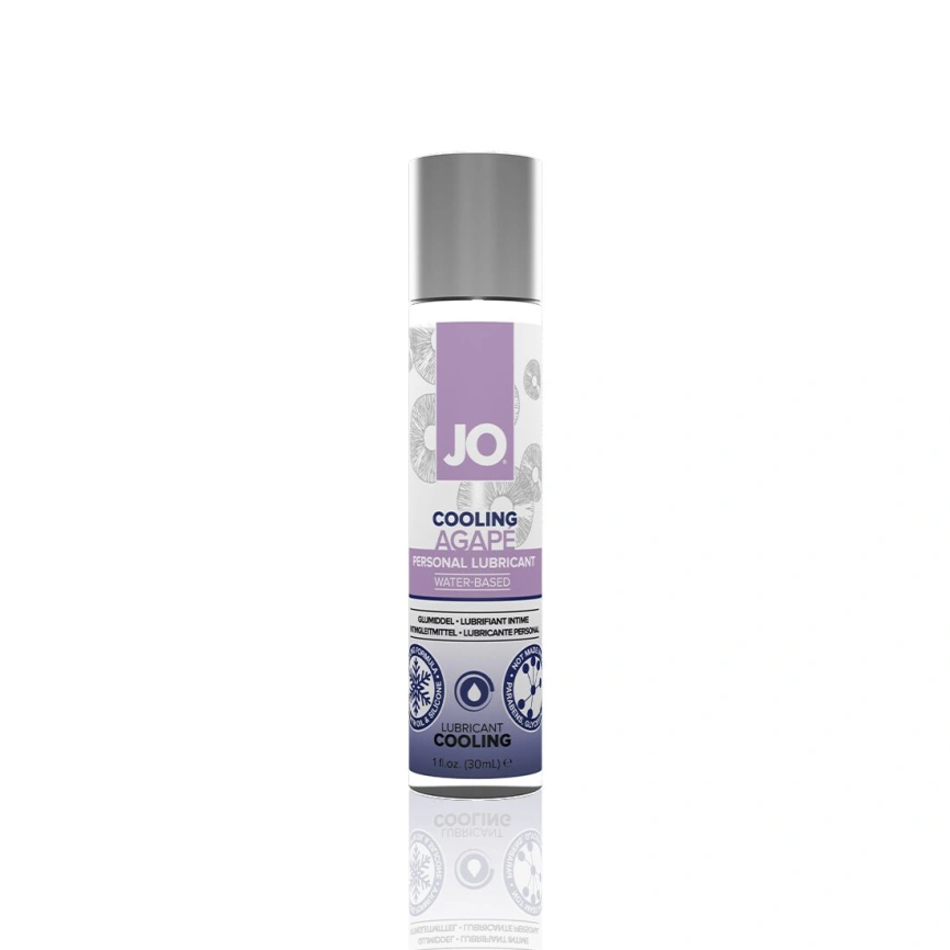 Охлаждающая смазка JO AGAPE — COOLING (30 мл) без глицерина, гликоля и парабенов фото 1