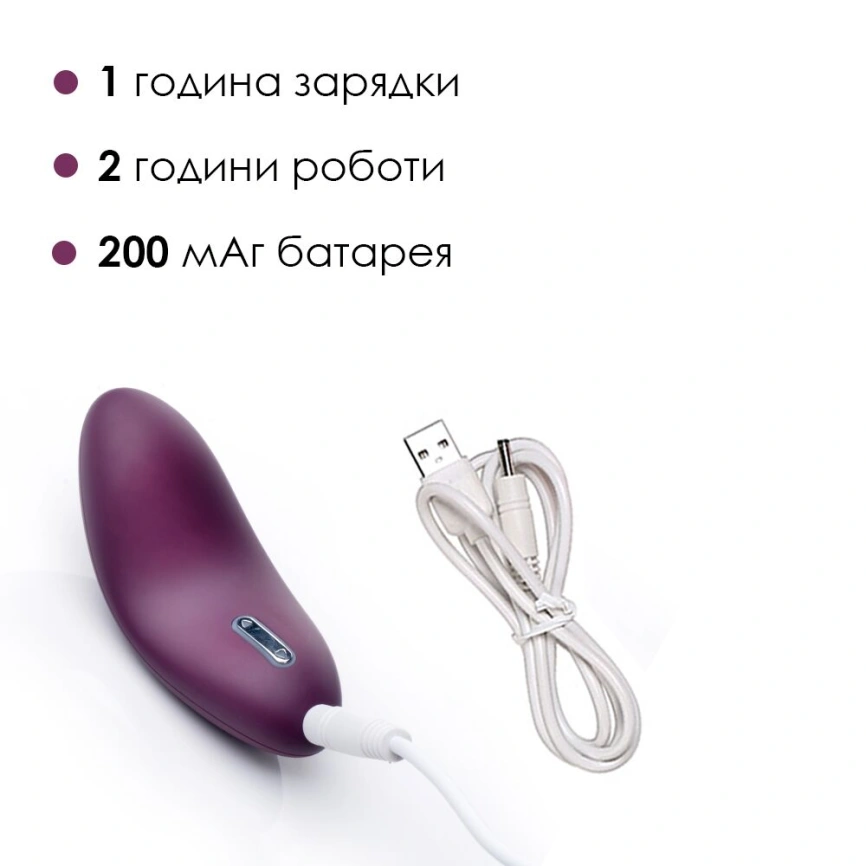 Клиторальный вибратор Svakom Echo Violet фото 4