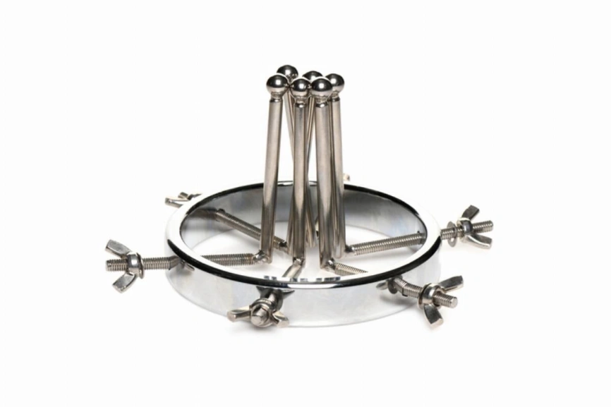 Анальный расширитель Master Series Oculus Stainless Steel Anal Explorer фото 5