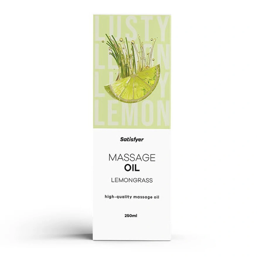 Массажное масло Satisfyer Massage Oil Lemongrass 250 мл фото 1