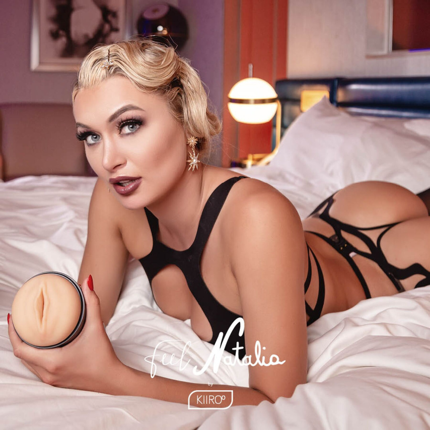 Мастурбатор Kiiroo Feel Natalia Starr, копія вагіни порнозірки фото 7