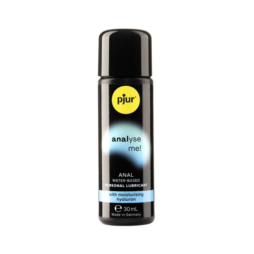 Анальний лубрикант pjur analyse me! Moisturising 30 мл, на водній основі, з гіалуроном фото 4
