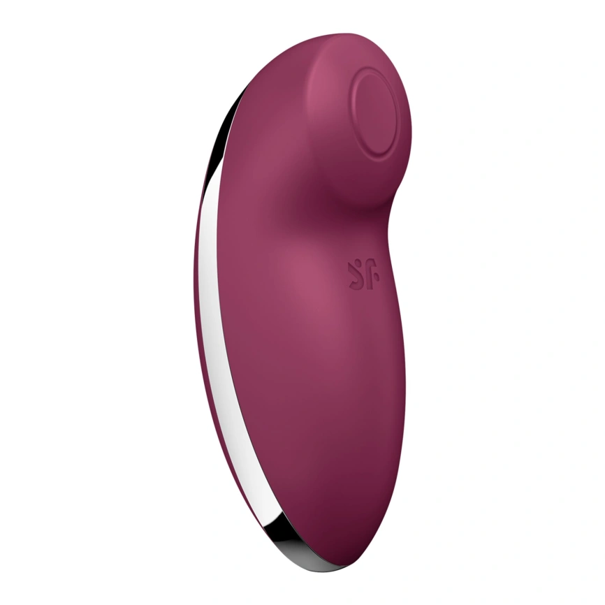 Вибростимулятор-пульсатор Satisfyer Tap & Climax 2 Red, эффект постукивания пальцем фото 4