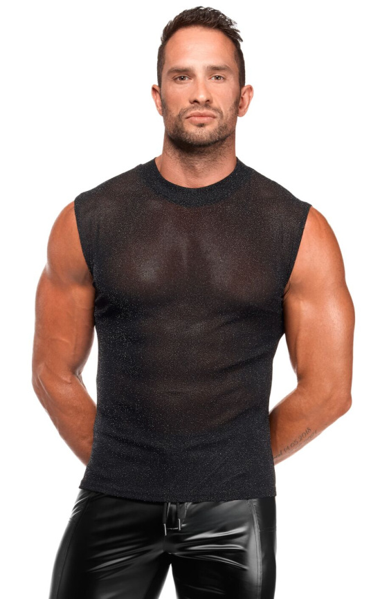 Чоловіча футболка Noir Handmade H083 Onyx skin tank XL фото 3