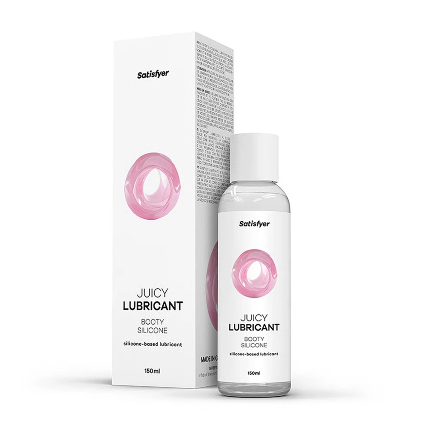 Анальная смазка на силиконовой основе Satisfyer Juicy Lubricant Booty Silicon silicone based 150 мл фото 2