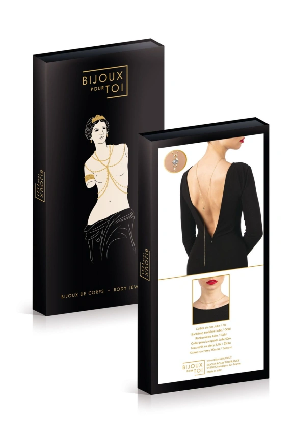 Колье на спину Bijoux Pour Toi - Julie Gold фото 2