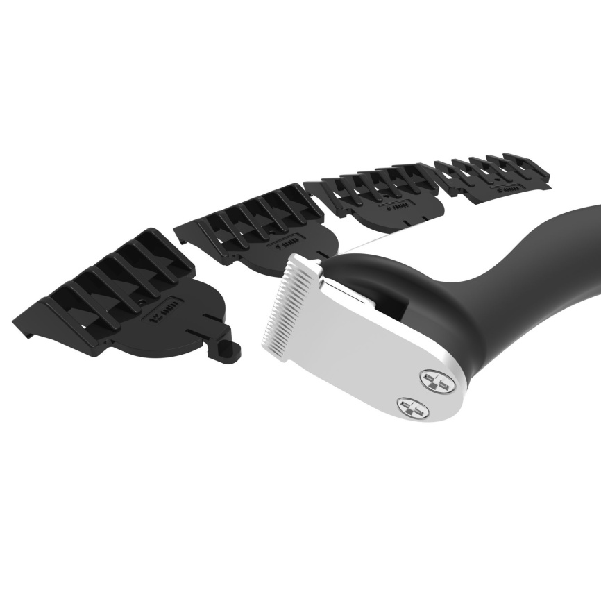 Тример для інтимних зон Bathmate Trimmer, з насадками 1-4мм, 3мм, 6мм, 9мм, 12мм фото 8