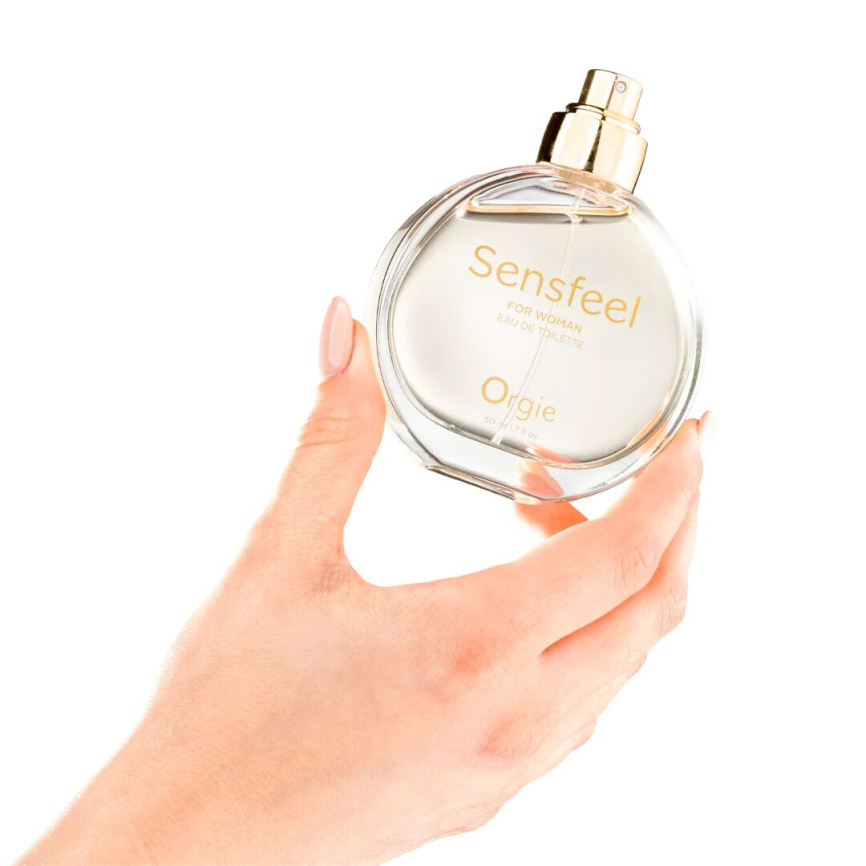 Жіночі парфуми з феромонами Orgie – Sensfeel for Woman (50 мл), квітково-фруктовий аромат фото 3