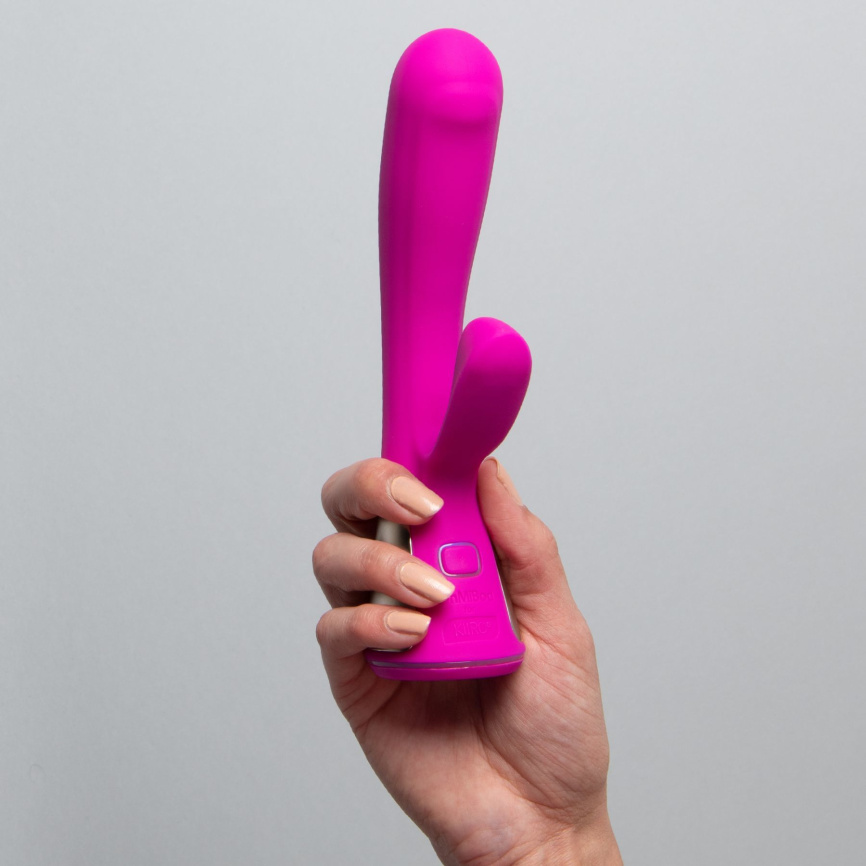 Інтерактивний вібратор-кролик Ohmibod Fuse for Kiiroo Pink (м'ята упаковка) фото 7