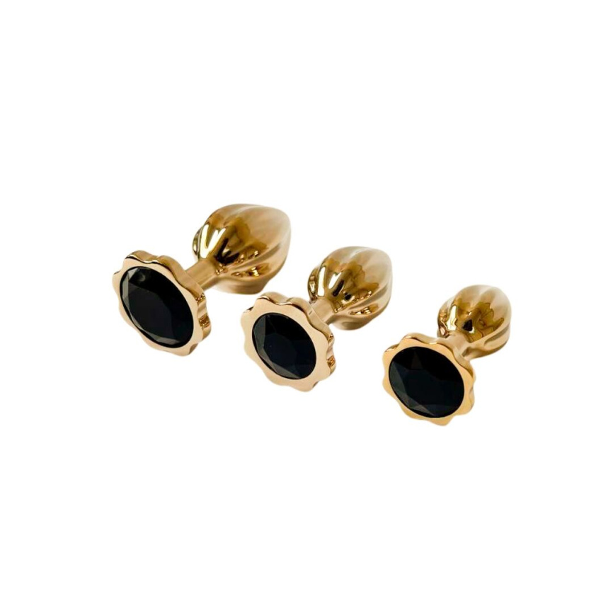 Набір анальних пробок LOCKINK YEAHWOW Nympho Butt Plug Set фото 3