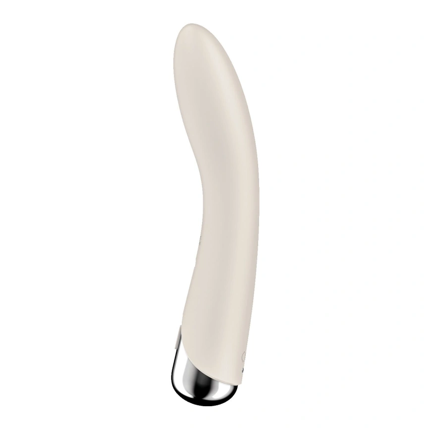 Вибратор точки G с вращением Satisfyer Spinning Vibe 1 Beige, 2 мотора фото 3