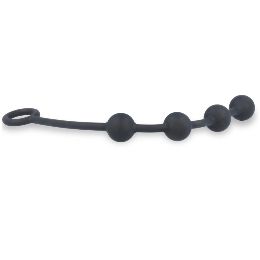 Анальные шарики Nexus Excite Small Anal Beads, силикон, макс. диаметр 2см фото 2