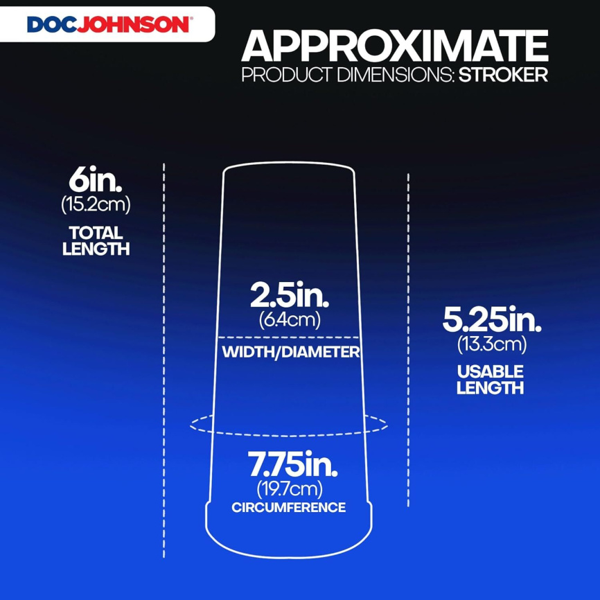Мастурбатор Doc Johnson Suki Sin фото 9