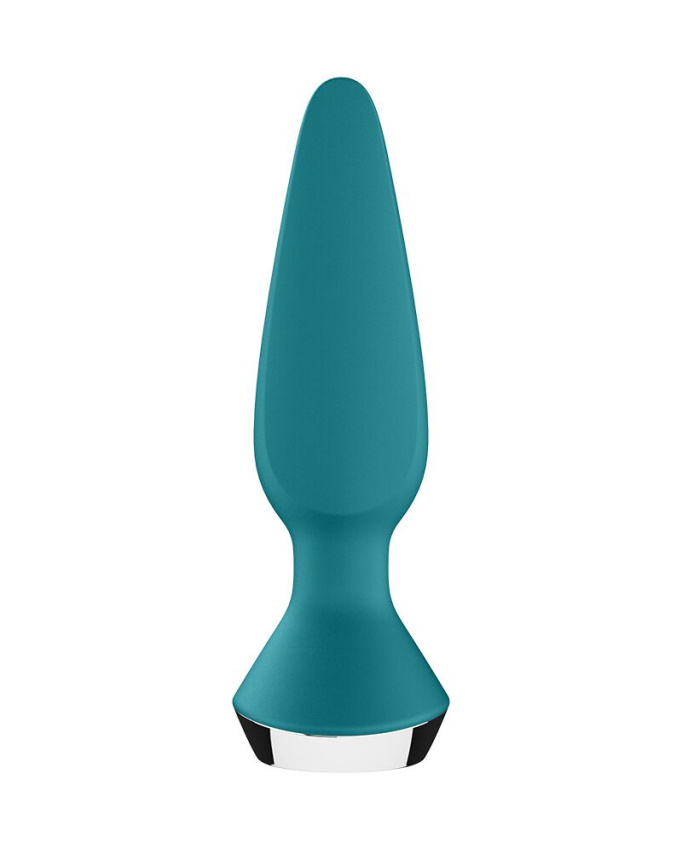 Анальна смарт-вібропробка Satisfyer Plug-ilicious 1 Petrol фото 5