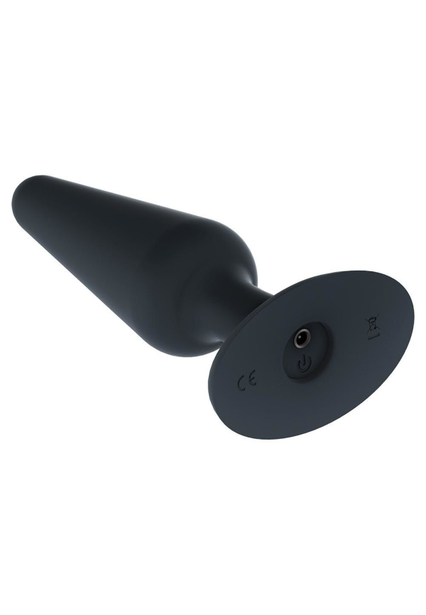 Анальна пробка з вібрацією Dorcel Best Vibe Plug M, макс. діаметр 4,1см, soft-touch силікон фото 2
