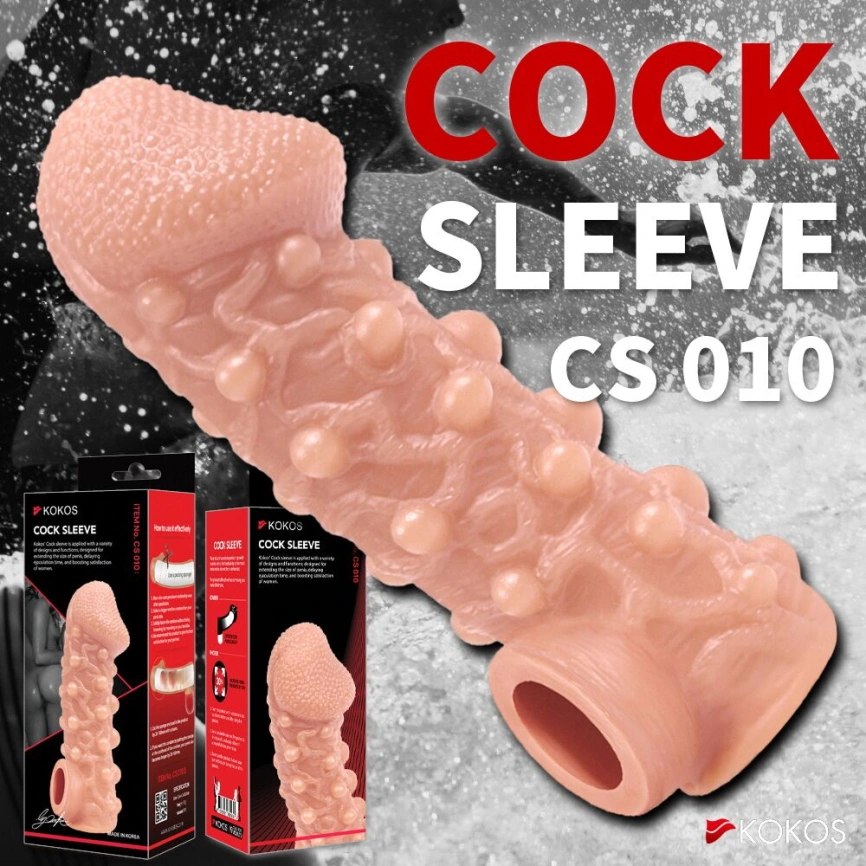 Насадка на член Kokos Cock Sleeve CS 010 M фото 8