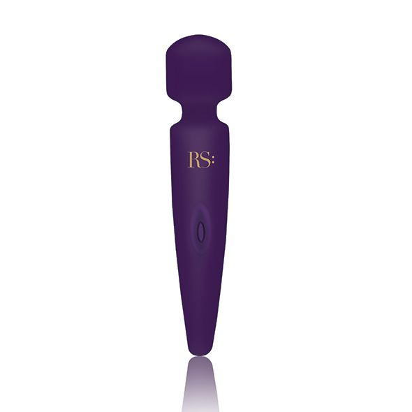 Вібромасажер Rianne S: Bella Mini Wand Purple, 10 режимів, медичний силікон, подарункове паковання фото 7