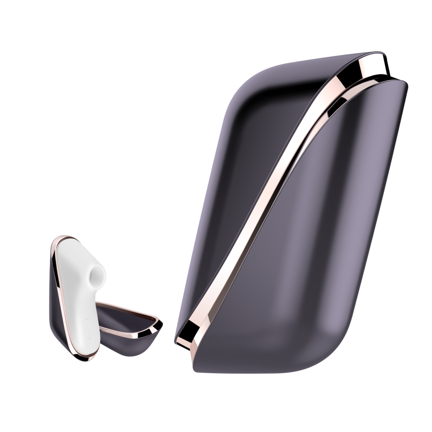 Вакуумний кліторальний стимулятор Satisfyer Traveler, корпус-чохол на магнітах фото 7